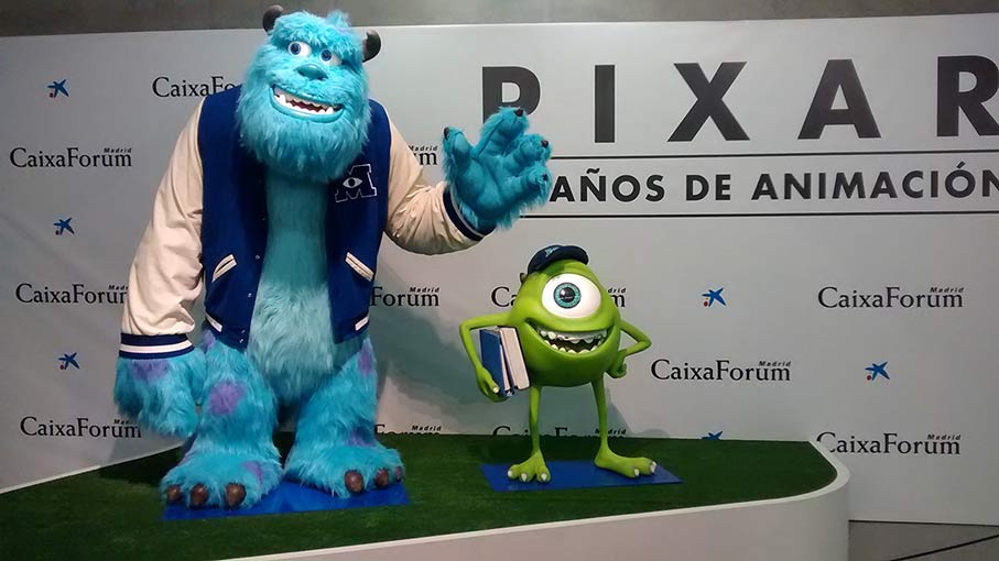 Mike y Sullivan en Monsters University