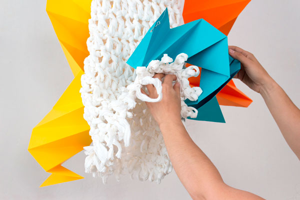 “Empapeladas”, dos acciones de Art Madrid para Festival Cultura Inquieta