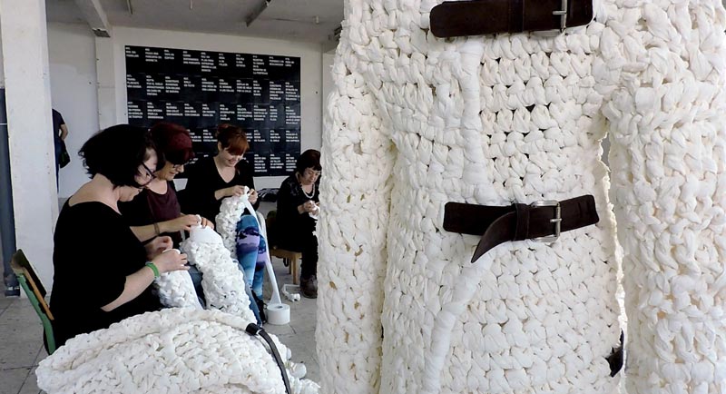 “Empapeladas”, dos acciones de Art Madrid para Festival Cultura Inquieta