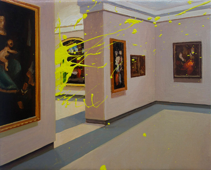 Lino Lago | Sin título (Serie Atentados Museo del Prado) Lino Lago | Sin título (Serie Atentados Museo del Prado)