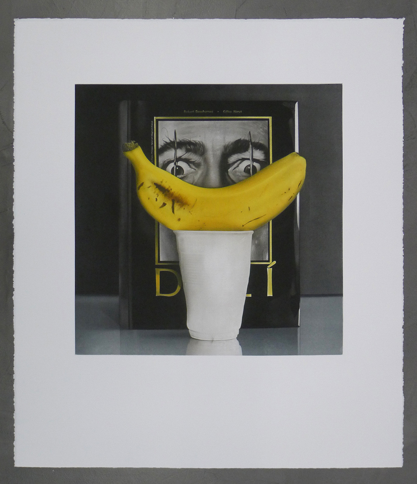 alorsparis Poloshirt Nectar Banane 美品 Art Madrid'26 – Miguel Piñeiro – Dalí (banana moustache) (2017)