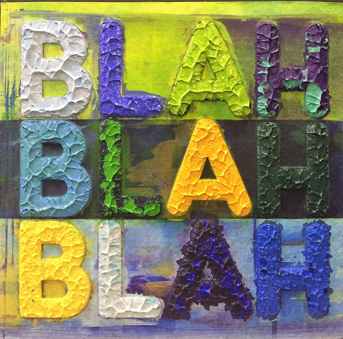 Mel Bochner | Blah, Blah Blah