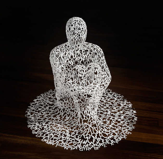 Jaume Plensa | A T.S. Eliot VIII