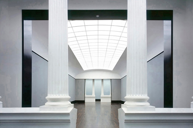 Reinhard Görner | Hall with Collumns. Old National Gallery, Berlin Reinhard Görner | Hall with Collumns. Old National Gallery, Berlin