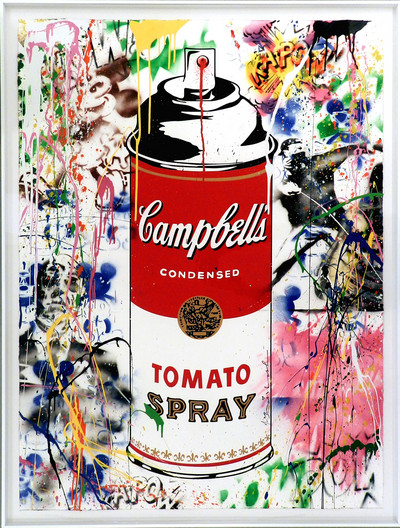 Mr. Brainwash | Tomato Spray