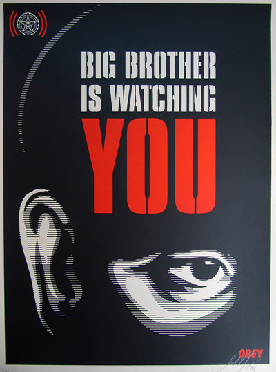 Shepard Fairey | Big brother is watching you