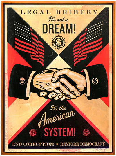 Shepard Fairey | End Corruption