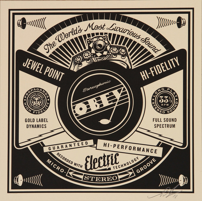 Shepard Fairey | Luxurious Sounds Shepard Fairey | Luxurious Sounds