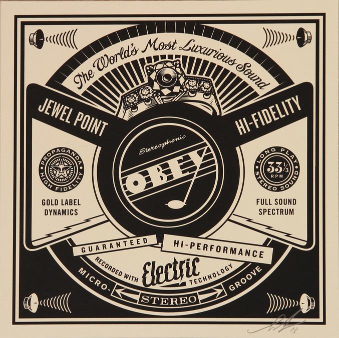 Shepard Fairey | Luxurious Sounds