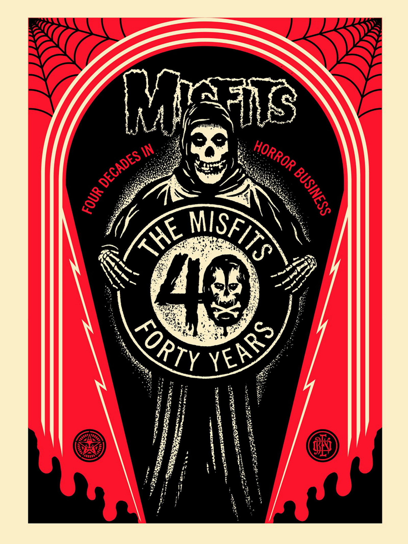アート・デザイン・音楽 Spirits of the Air / Shepard Krech III Shepard Fairey | Misfits (2017) | Art Madrid Market