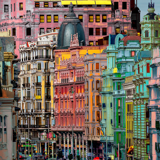 Leticia Felgueroso | Detalle de la Gran Vía Leticia Felgueroso | Detalle de la Gran Vía
