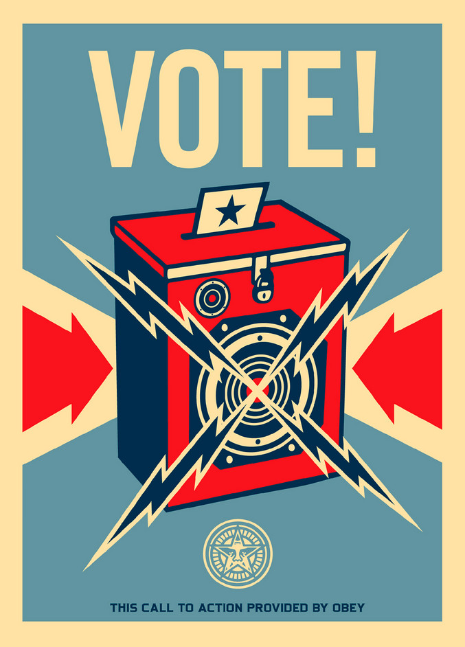 Shepard Fairey | Vote