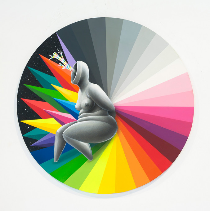 Okuda San Miguel | Spiral universes