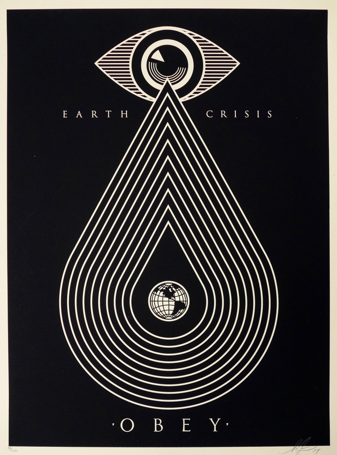 Shepard Fairey | Earth crisis Shepard Fairey | Earth crisis