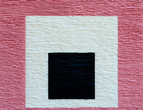 Fernando Daza | Cuadrado negro sobre cuadrado blanco sobre cuadrado rosa (Homenaje a Josef Albers) Fernando Daza | Cuadrado negro sobre cuadrado blanco sobre cuadrado rosa (Homenaje a Josef Albers)