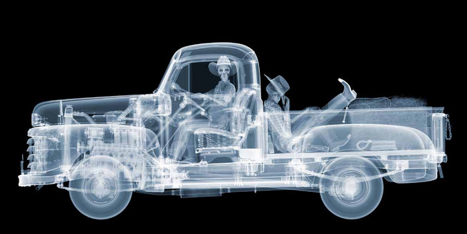 Nick Veasey | Mercury Cowboy