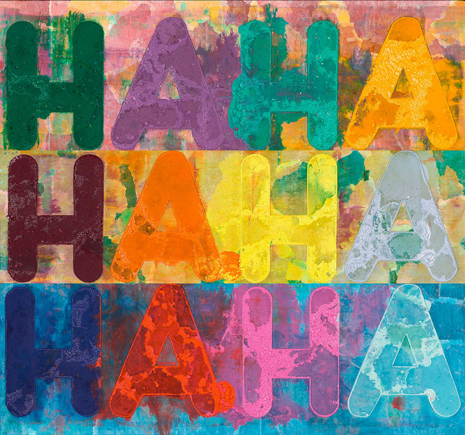 Mel Bochner | Ha, ha