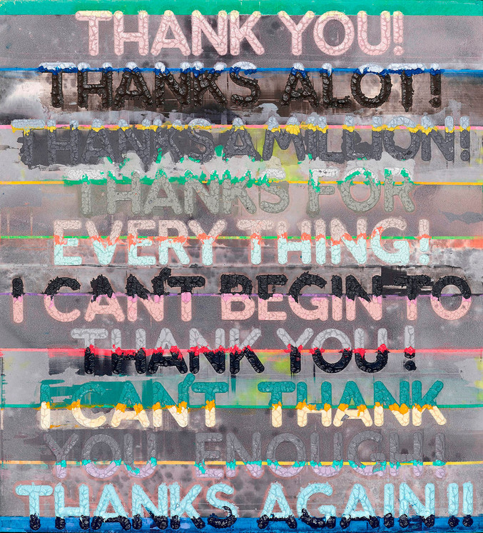Mel Bochner | Thank you Mel Bochner | Thank you
