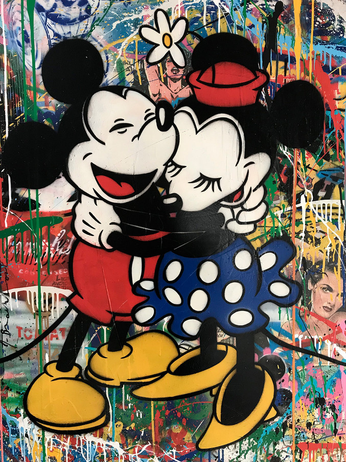 Mr. Brainwash | Mickey y Minnie