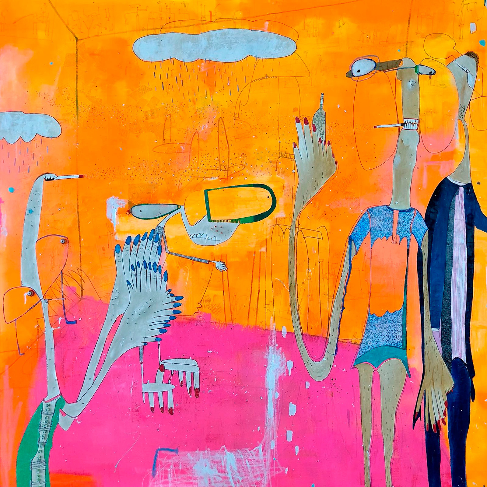 Art Madrid'25 – Rafa Macarrón – Sobremesa (2018)