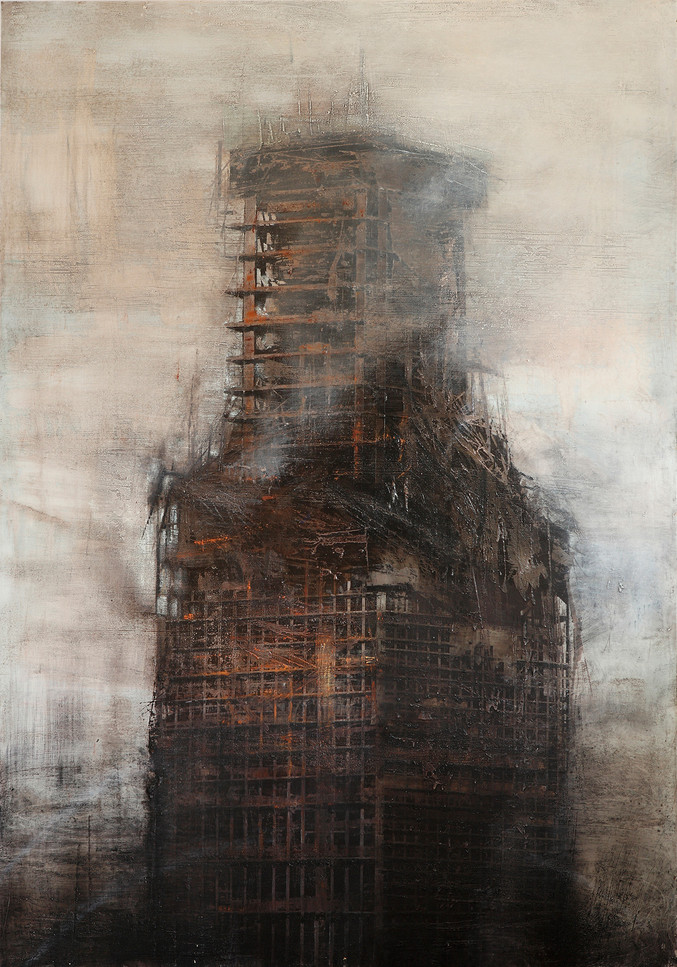 Alejandro Quincoces | The windsor building burnt III Alejandro Quincoces | The windsor building burnt III