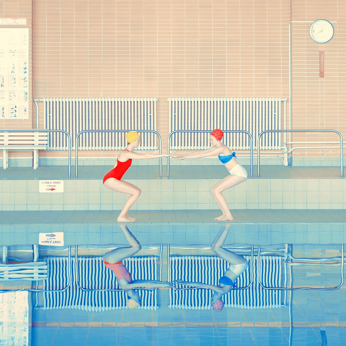 Mária Švarbová | Swimm, Two swimmers