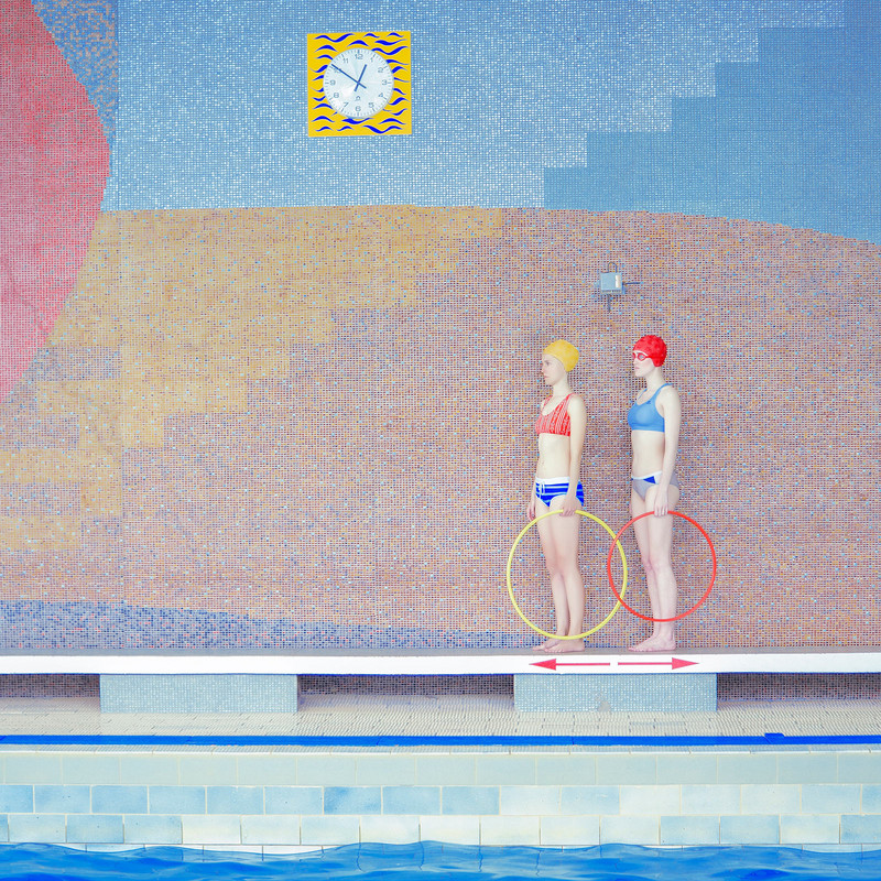 アート・デザイン・音楽 Swimming Pool by Marie Stabn Swimming Pool | マーリア・シュヴァルボヴァー |本 | 通販 | Amazon
