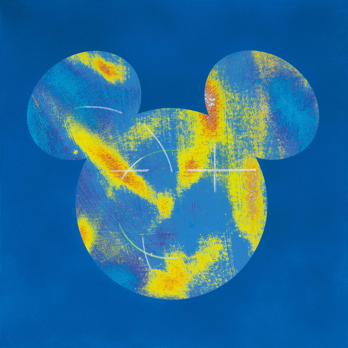 Rodrigo Nevsky | Mickey fondo azul Rodrigo Nevsky | Mickey fondo azul