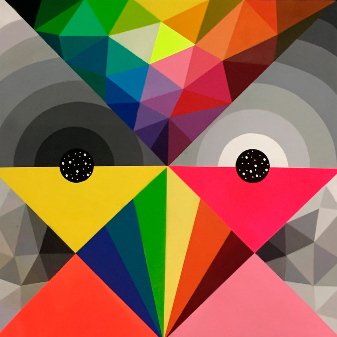 Okuda San Miguel | X Mask 18-V Okuda San Miguel | X Mask 18-V