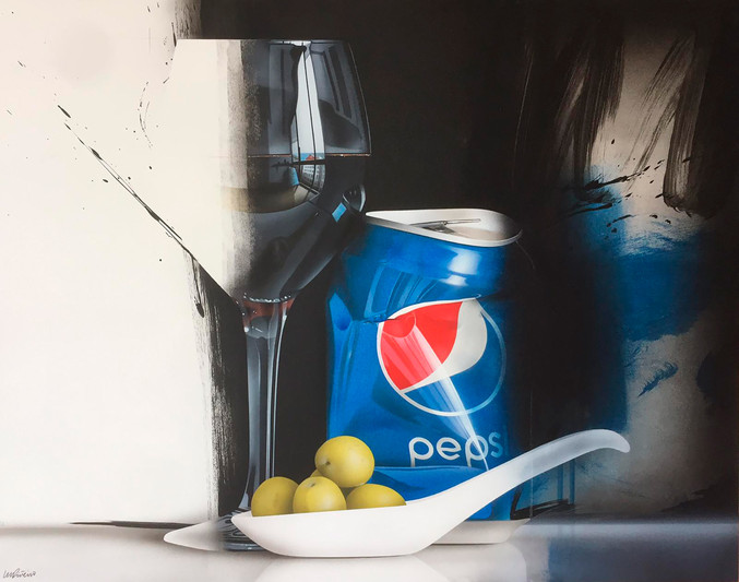 Miguel Piñeiro | Still life with olives