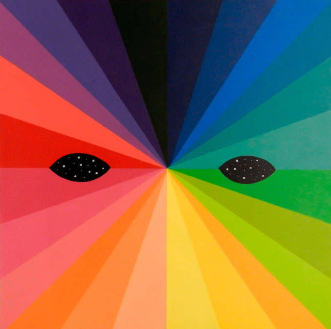 Okuda San Miguel | Eye Mask-II