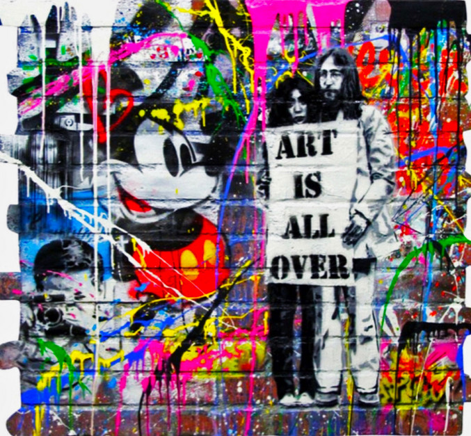 Mr. Brainwash | Art is all over