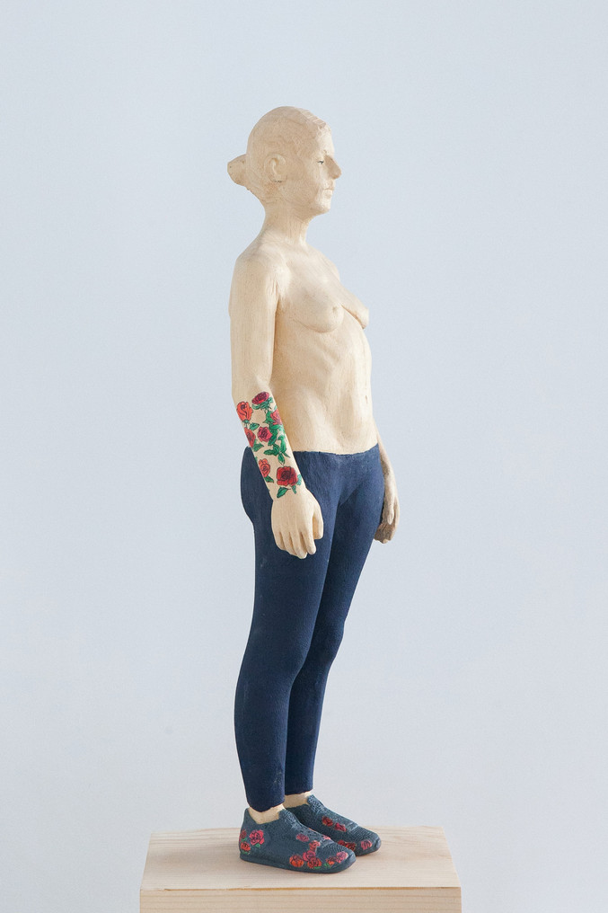 Antonio Samo | Chica con flores