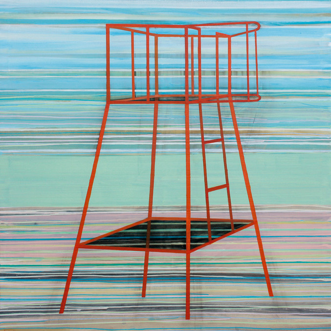Gloria Pereda | Torre de vigilancia. Serie Lonely planets Gloria Pereda | Torre de vigilancia. Serie Lonely planets