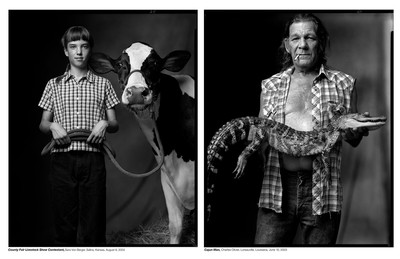 Mark Laita | County Fair Livestock Show Contestant 2003 Cajun Man with Alligator 2003