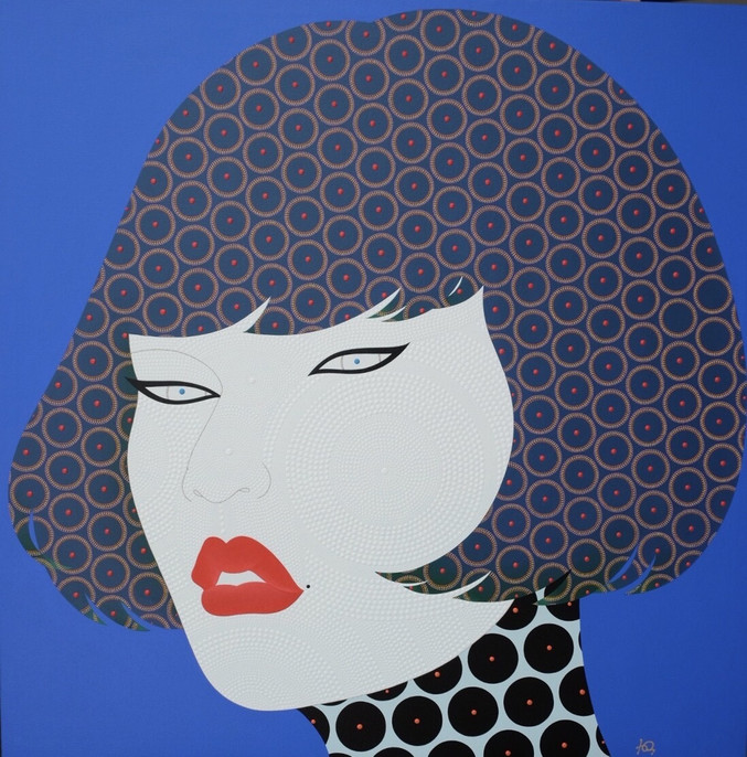 Chamnan Chongpaiboon | Blue girl Chamnan Chongpaiboon | Blue girl