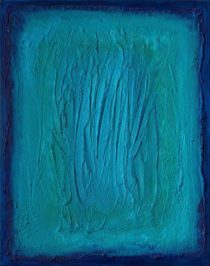 Isabelita Valdecasas | Textura azul