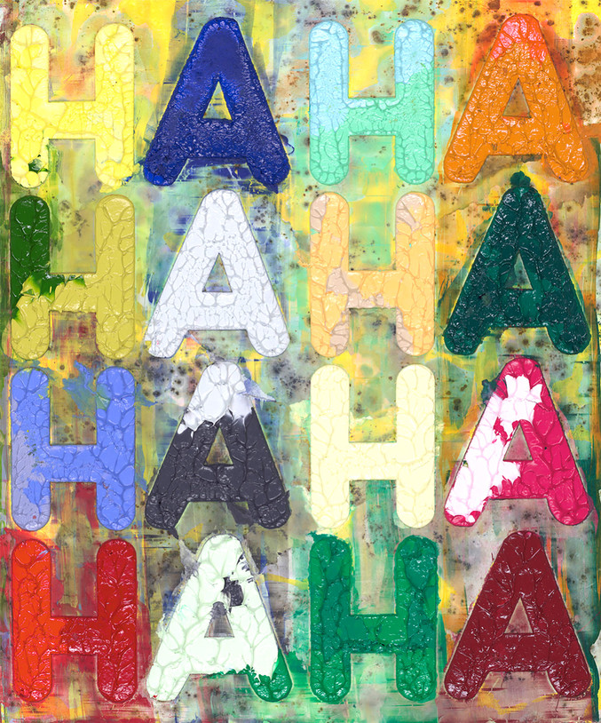 Mel Bochner | HAHAHA