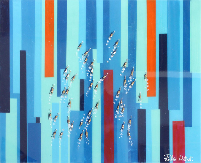 Rubén Abstract | Swimmers 761 Rubén Abstract | Swimmers 761