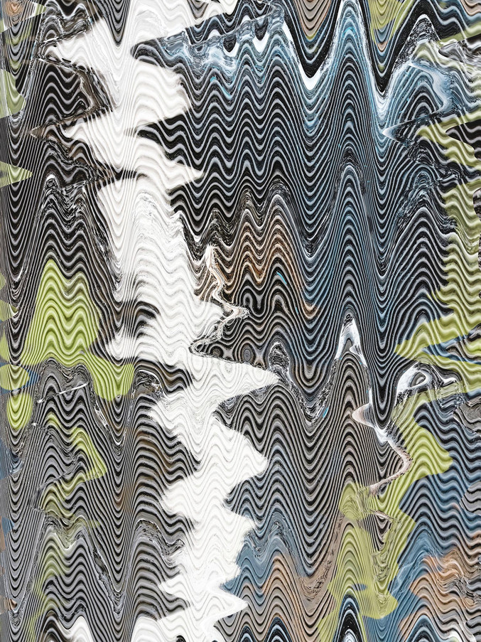 Ina Mindiuz | Serie Abstractos_White Wave Ina Mindiuz | Serie Abstractos_White Wave