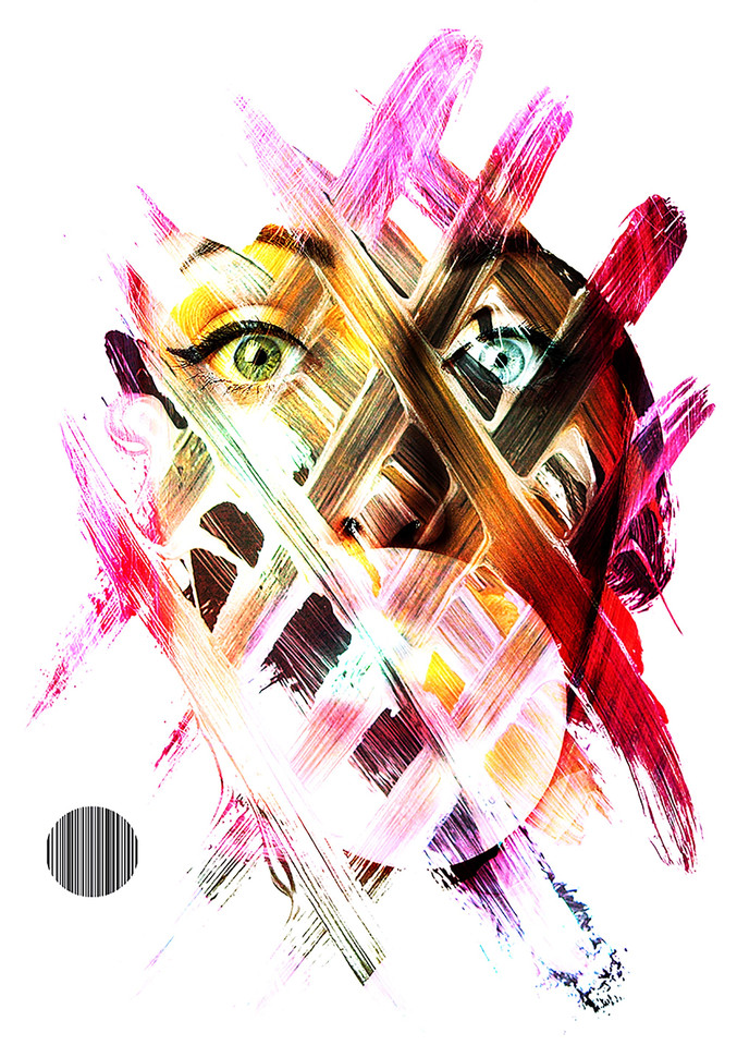 Juergen Norbet Fux | Pinselstrich Bubble A2 Juergen Norbet Fux | Pinselstrich Bubble A2
