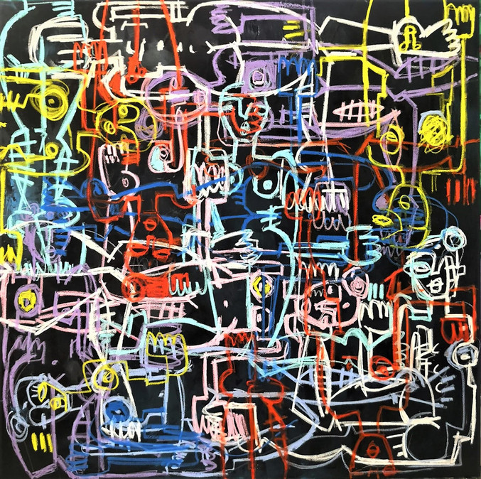 Lara Padilla | Rainbow tangle
