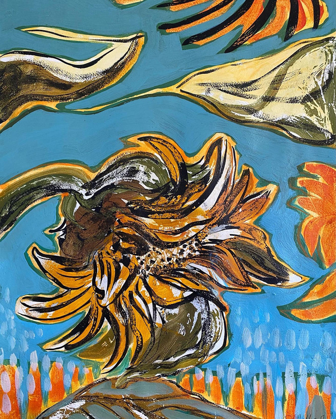 Stéphanie de Malherbe | Sun flower II Stéphanie de Malherbe | Sun flower II