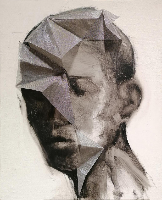 Roger Sanguino | Geometría est imago LII (Retrato con geometría LII)