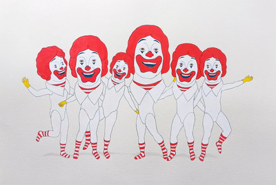 Jose A. Vallejo | A crowd of clowns