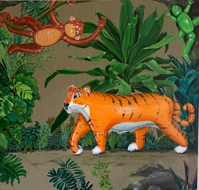Sofía Cristina Jiménez | Naturaleza Plástica III: El Tigre Y El Mono