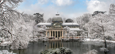 Leticia Felgueroso | Palacio de Cristal nevado