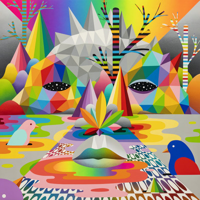 Okuda San Miguel | Faces in digital landscapes Okuda San Miguel | Faces in digital landscapes