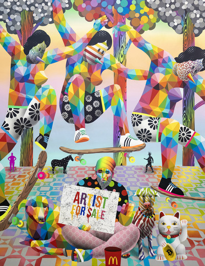 Okuda San Miguel | Street life Okuda San Miguel | Street life