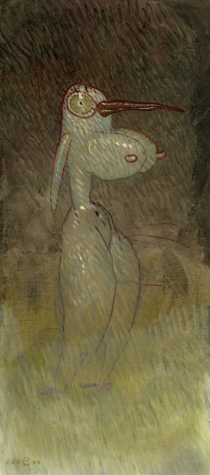 Dave Cooper | Eve (óleo sketch) Dave Cooper | Eve (óleo sketch)